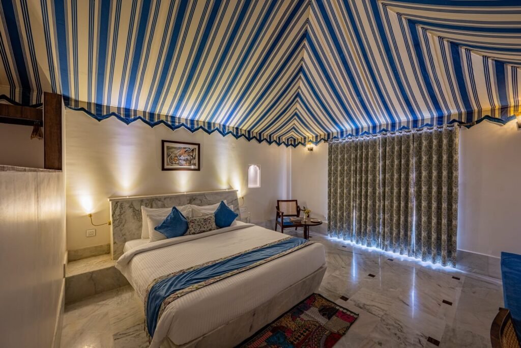 Great Tent Cottage resort in ranthambore