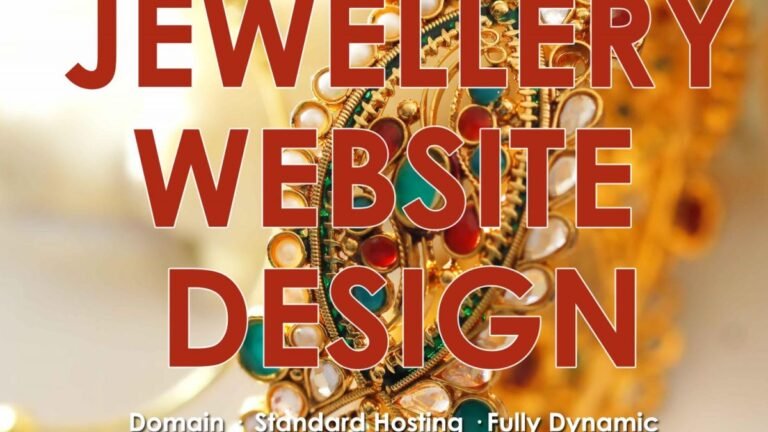 Jewelry Website Design