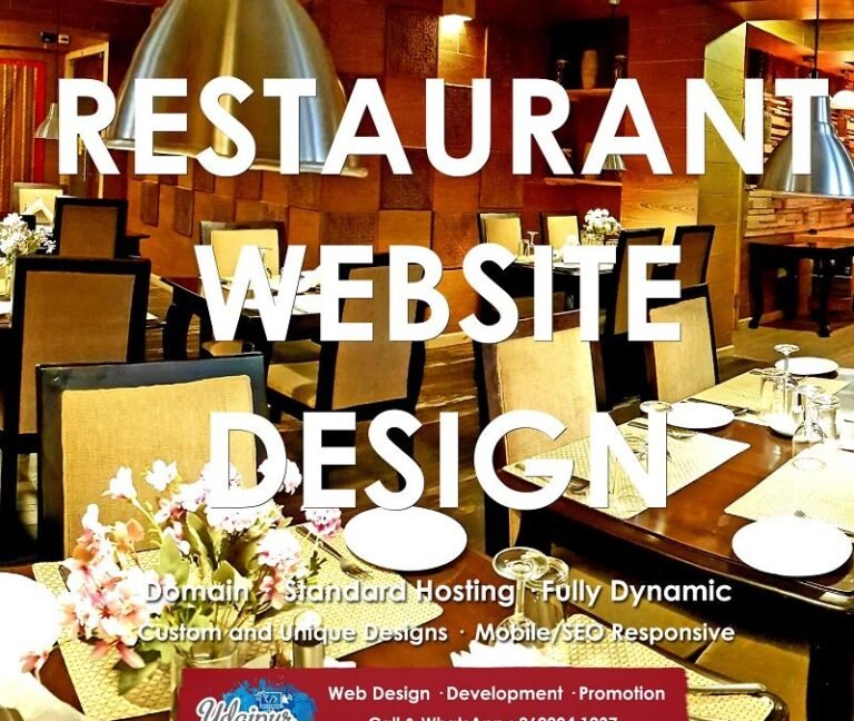 Restaurant Website Design