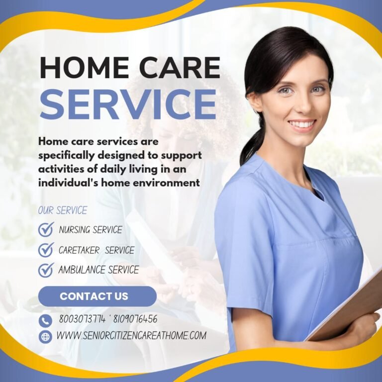 Senior citizen care at home in Udaipur