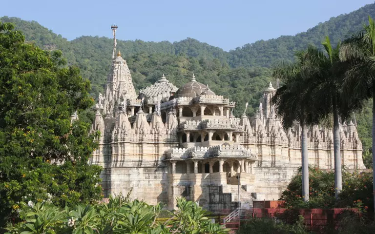 Chaumukha Jain temple at Ranakpur in the Aravalli hills