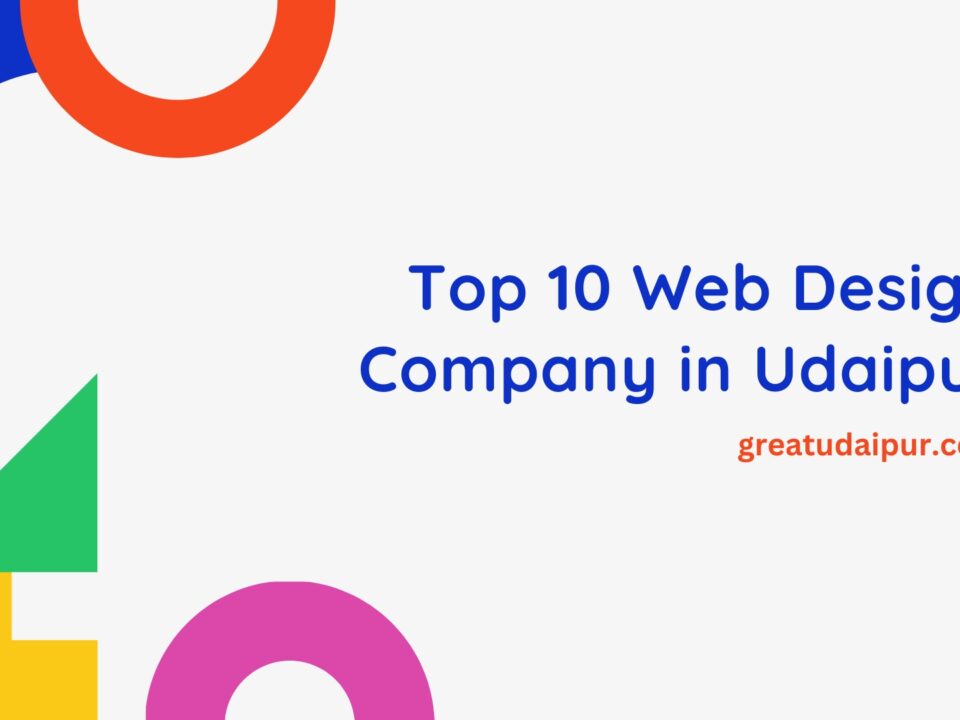 Top 10 Web Design Company in Udaipur