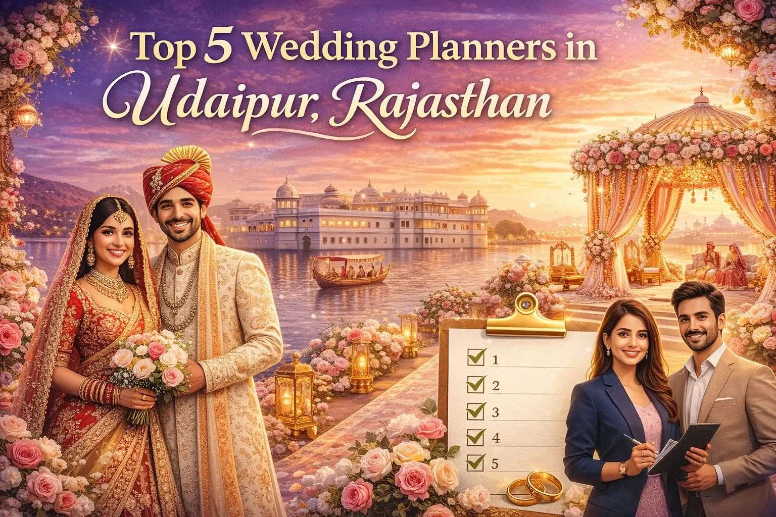 Top 5 Wedding Planners in Udaipur, Rajasthan